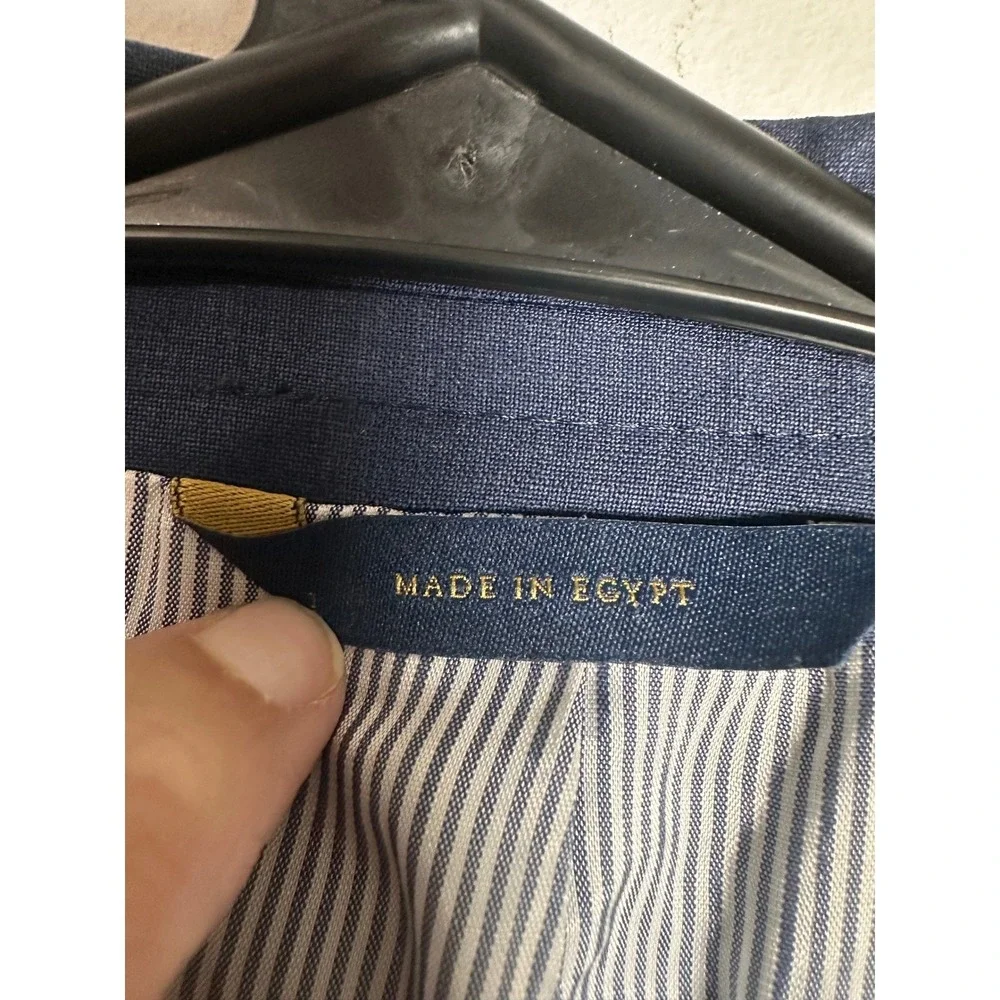 Brooks Brothers Explorer Regent Fit Blazer Mens 42L Blue Wool Stretch Sport Coat